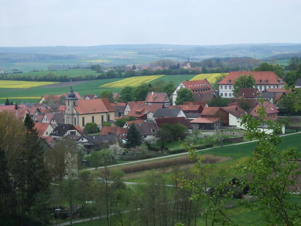Ferienwohnung Bockelt Stadtlauringen Exterior foto